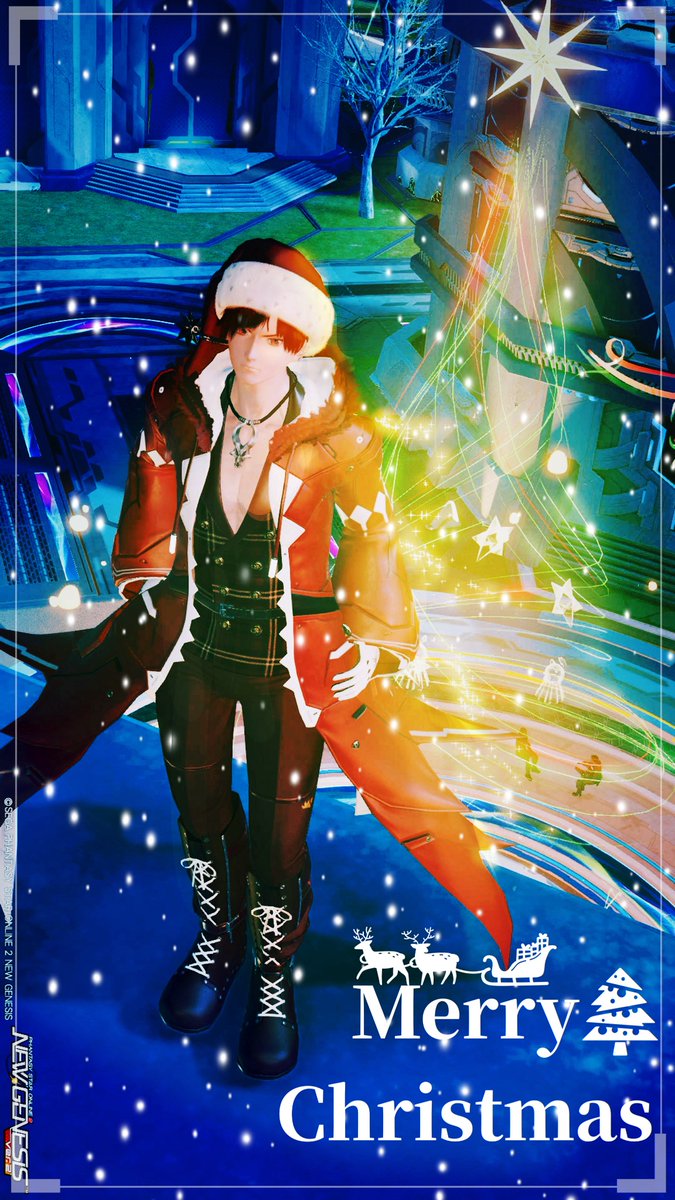 cima09Bo20's tweet image. #PSO2NGS #メンテの日なのでssを貼る
メリークリスマス！ｲﾌﾞｯ
楽しいクリスマスを過ごせますように(^-^)つ🎁
イブっつーのはイブニングの略らしいぜAIによる概要によるとw