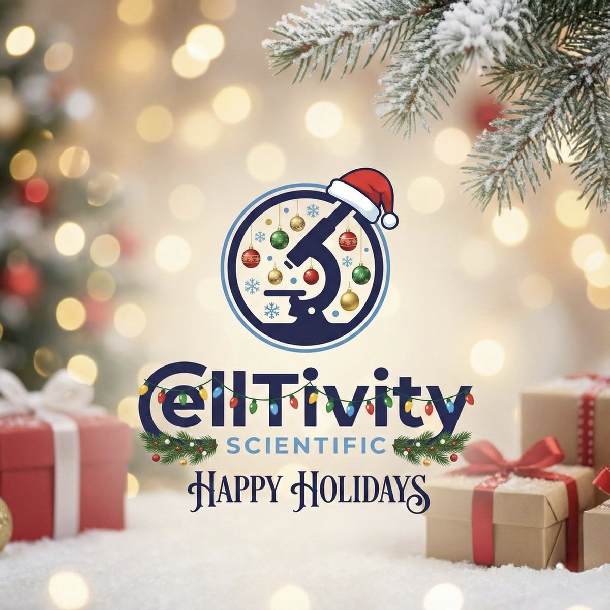 celltivity's tweet image. Happy Holidays! We are grateful for the clinicians, scientists &amp;amp; care teams who inspire our mission every day. Your commitment to early detection, drives our work forward to bring real time insight into cellular metabolic activity at the point of care.

#HappyHolidays #CellTivity