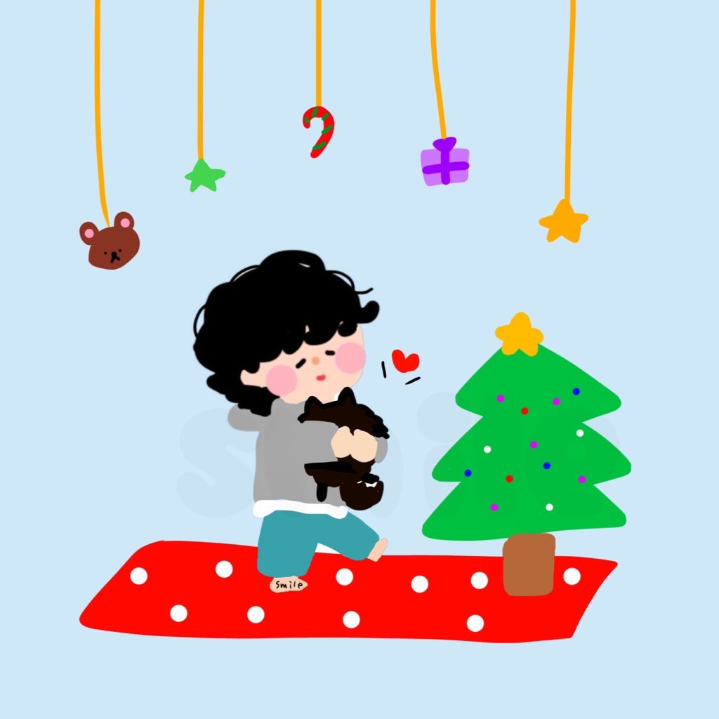 🐻🎄D-6

#HAPPYVDAY #TAEHYUNG 
#BTSV #V #btsfanart