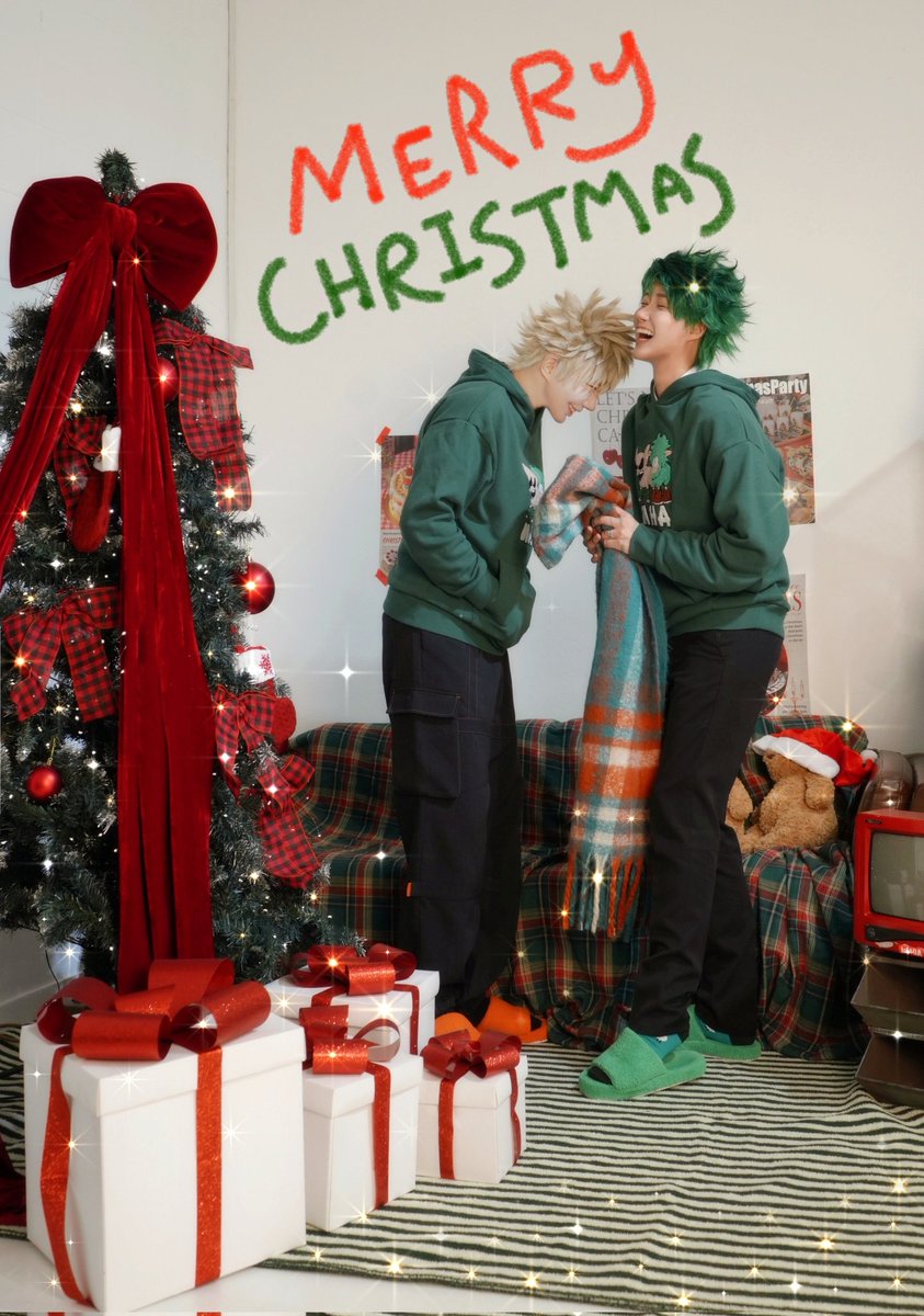 🥦💥𝗛𝗮𝗽𝗽𝘆 𝗠𝗲𝗿𝗿𝘆 𝗖𝗵𝗿𝗶𝘀𝘁𝗺𝗮𝘀 𝘄𝗶𝘁𝗵 𝘆𝗼𝘂🎄

#ヒロアカコスプレ 
#出勝 #DKBK #데쿠캇