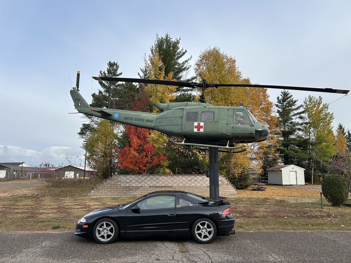 andrew_rodier's tweet photo. I realized I haven't posted much on here in months. Here's some photos from when I drove the Talon 6 hours in the rain up to the UP to spectate LSPR with the homies. Unfortunately, no one else brought their fun cars, so it was kinda just for photos I guess https://t.co/DDRR3Ladv1
