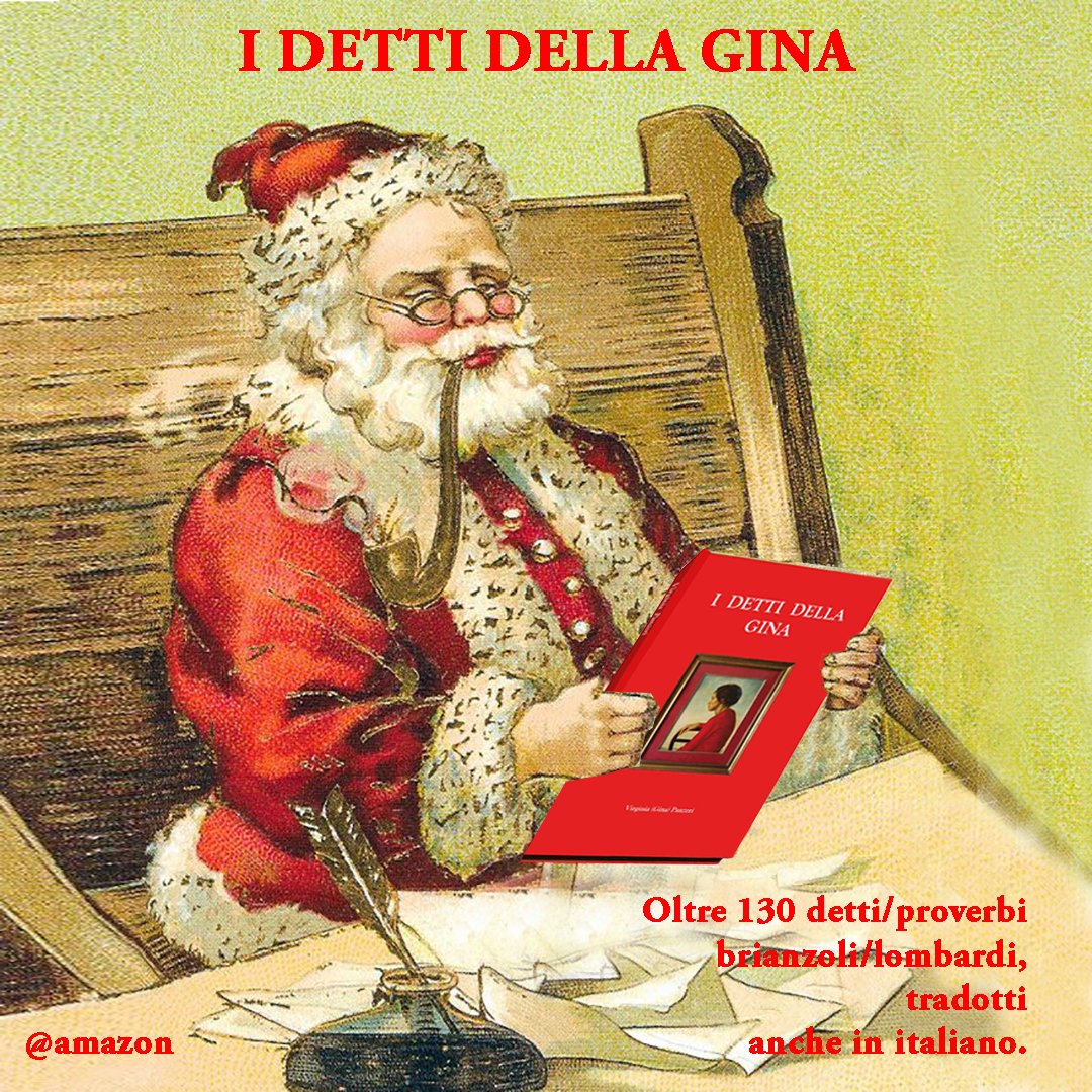 “I detti della Gina” di Virginia (Gina) Panzeri 
Oltre 130 detti/proverbi brianzoli/lombardi, tradotti anche in italiano. Virginia (Gina) Panzeri
#letteratura #libri #leggere #books #bookstagram #libridaleggere #libreria