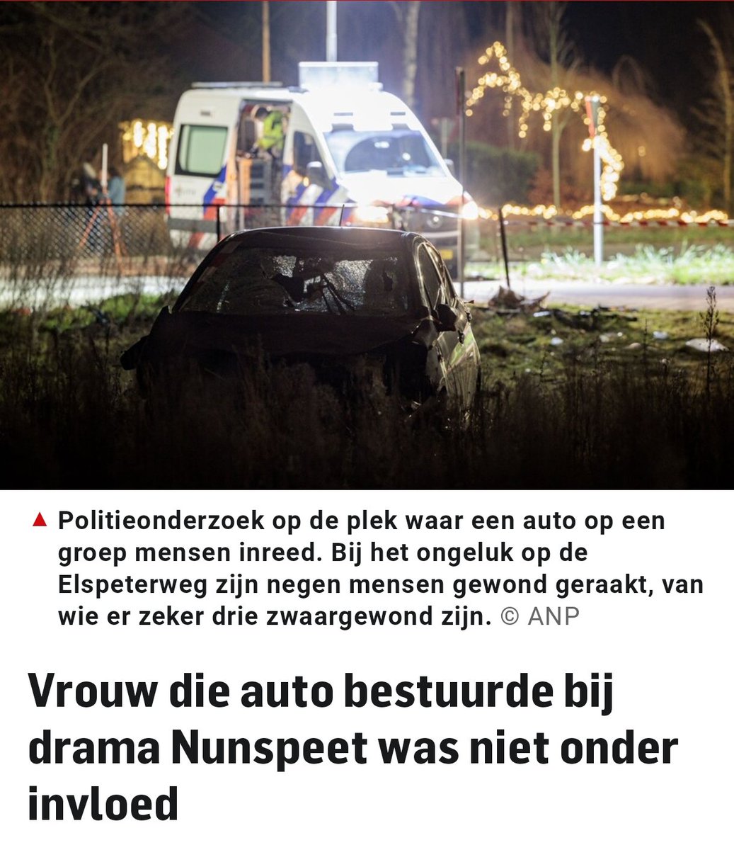 Auto rijdt in op groep toeschouwers in Nunspeet