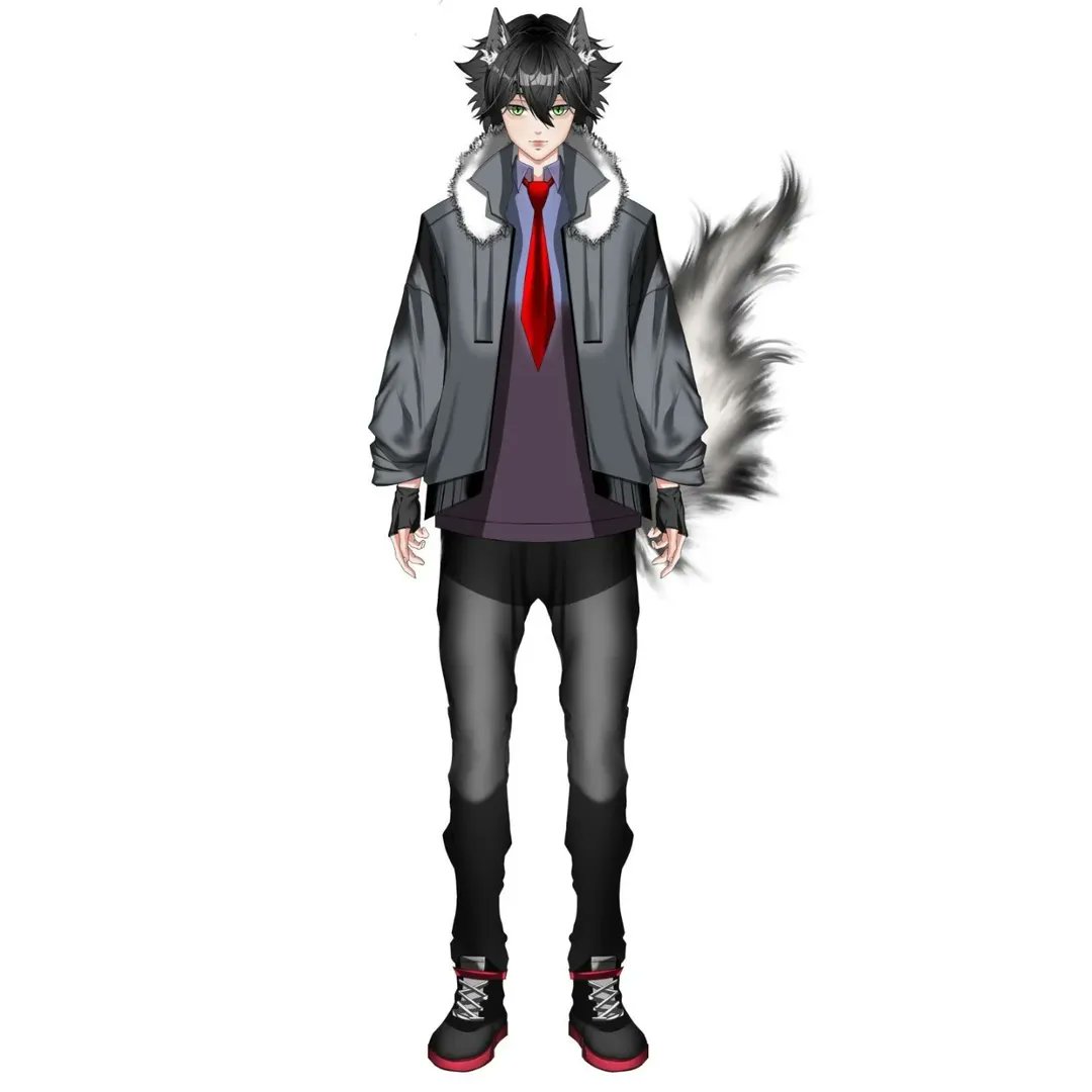 Cold stare sharp instincts. [Kuro] #characterdesign #characterart # ...