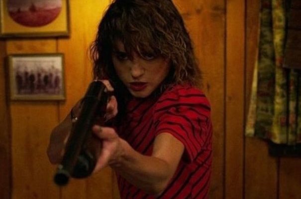 my favourite genre is nancy wheeler with guns
