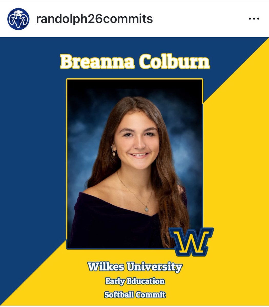 2026 Commit <a href="/WilkesSoftball/">Wilkes Softball</a> <a href="/WilkesColonels/">Wilkes University Colonels</a> 💙💛🥎📚