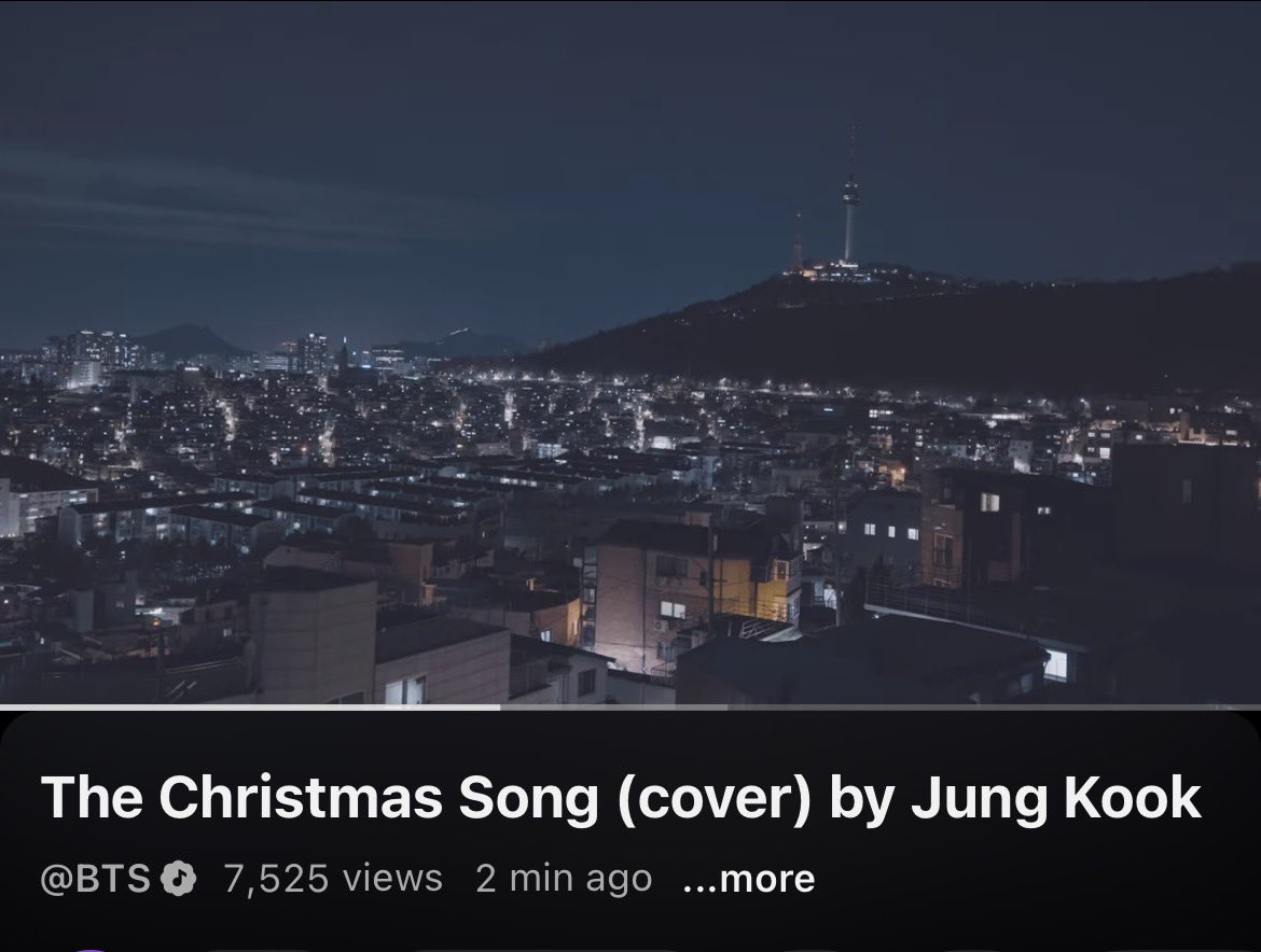 MinYoongiSwagg7's tweet image. Let’s get this trending ✨

RT / Reply 
THE CHRISTMAS SONG BY JUNGKOOK 
THANK YOU JUNGKOOK
#TheChristmasSongCoverByJK