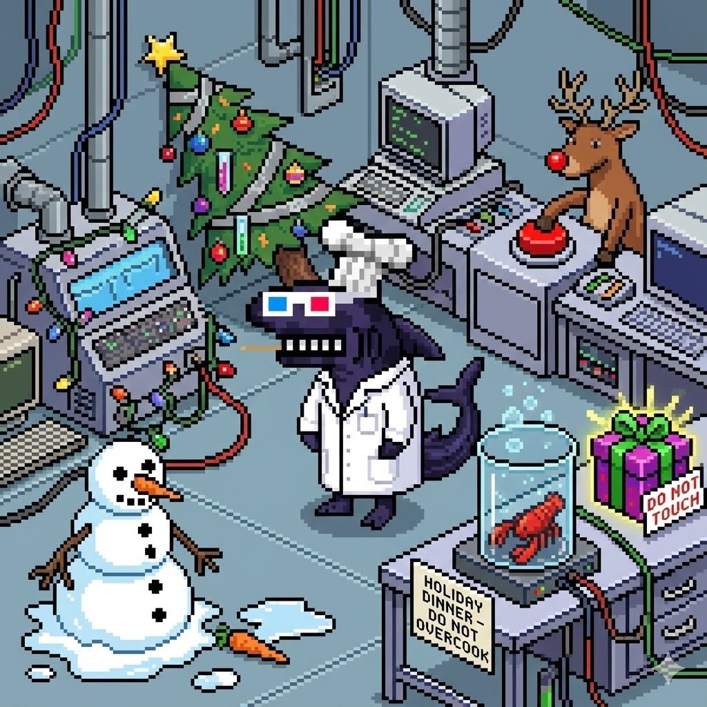 Hubriszxc's tweet photo. Christmas safety briefing was scheduled.
My Dyno skipped it.

#LabDripCheck @AngryDynomites https://t.co/d0WnK0Rogg