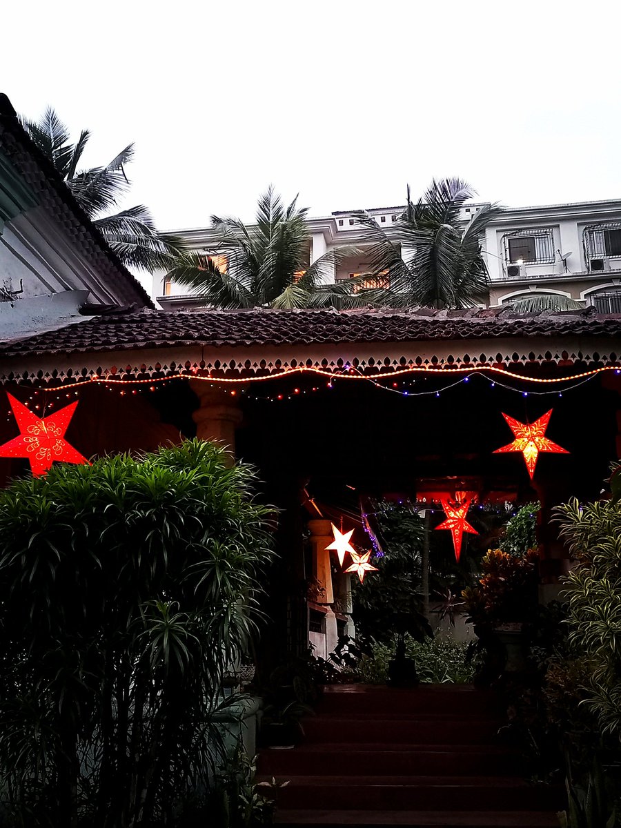 Veronicdsouza's tweet image. Starry Night...✨
Twinkling Bright..🌟
Festive Lights...😁🎄
#Goa #ChristmasDecor #ChristmasisComing #LovewhereYouLive #Christmas2025 #HomeSweetHome