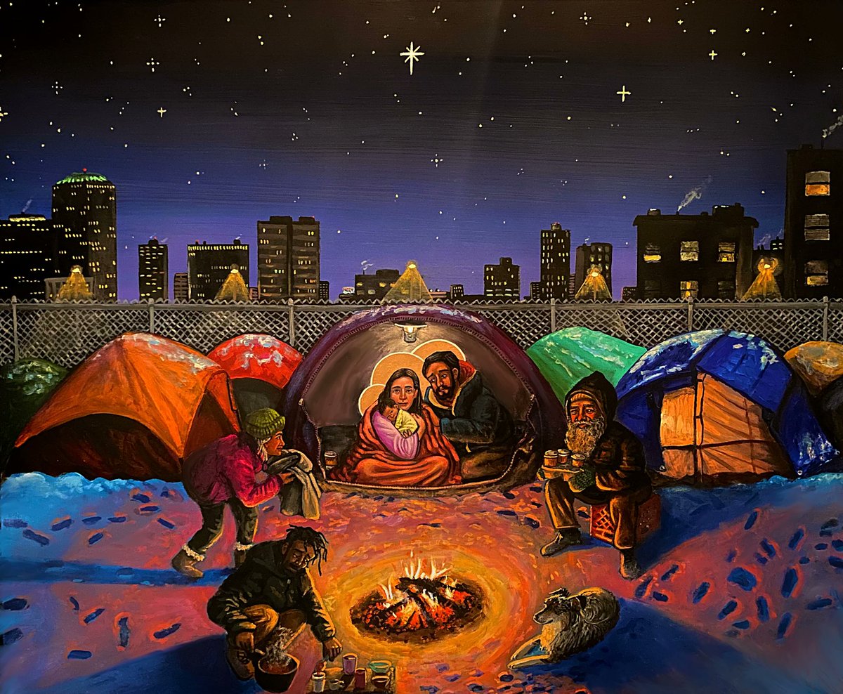 Christmas is our annual reminder that God chose enter this world as a marginalized person on behalf of marginalized people everywhere.

Jesus was born poor--to a scandalized teenage mom and a blue collar stepdad. His people were living under oppressive occupation and he was from