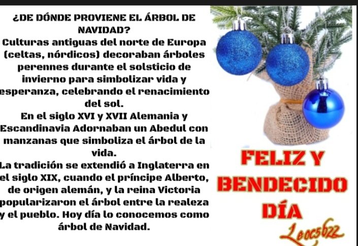 Feliz y bendecido día para todos.