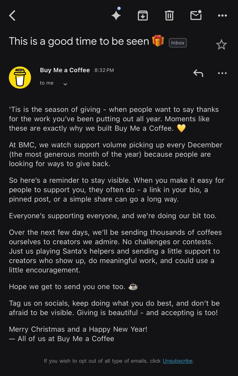 Buy Me a Coffee tweet media