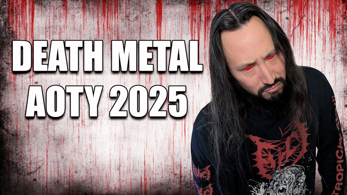 HeaviestDoyen's tweet image. I have a special mystery guest joining me, so we're getting two very different death metal top 5s of 2025. Why? Because it's episode 250 of Heavy Metal Philosophy, and what better way to celebrate than death metal!? Links in replies!

#metal #deathmetal #AOTY
