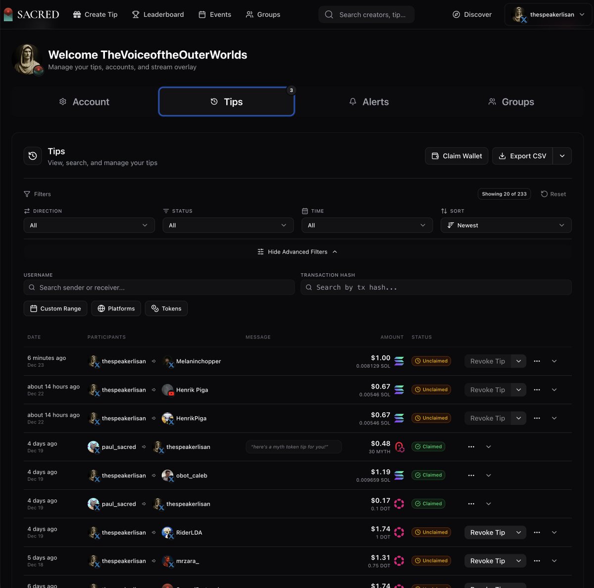 Lisan | Sacred Protocol tweet media