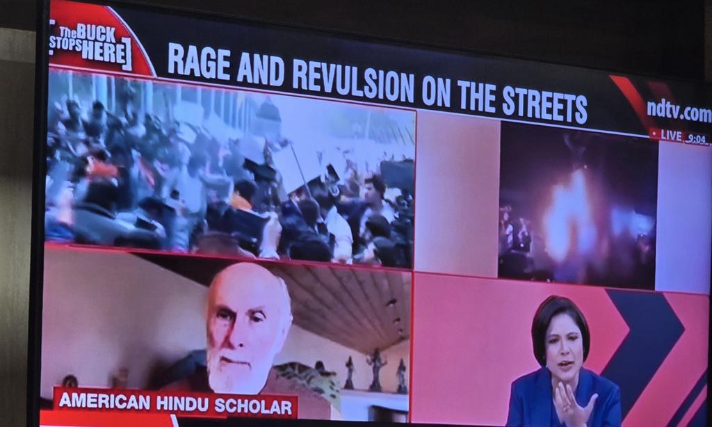 Why do we need an 'American Hindu Scholar' to enlighten Indians on Indian or Hindu matters?Dont we have enuf of them of all hues&amp;views in India?They certainly undrstand indian reality better. Is it our penchant &amp;/or insatiable appetite/liking for everything/everyone white? #ndtv