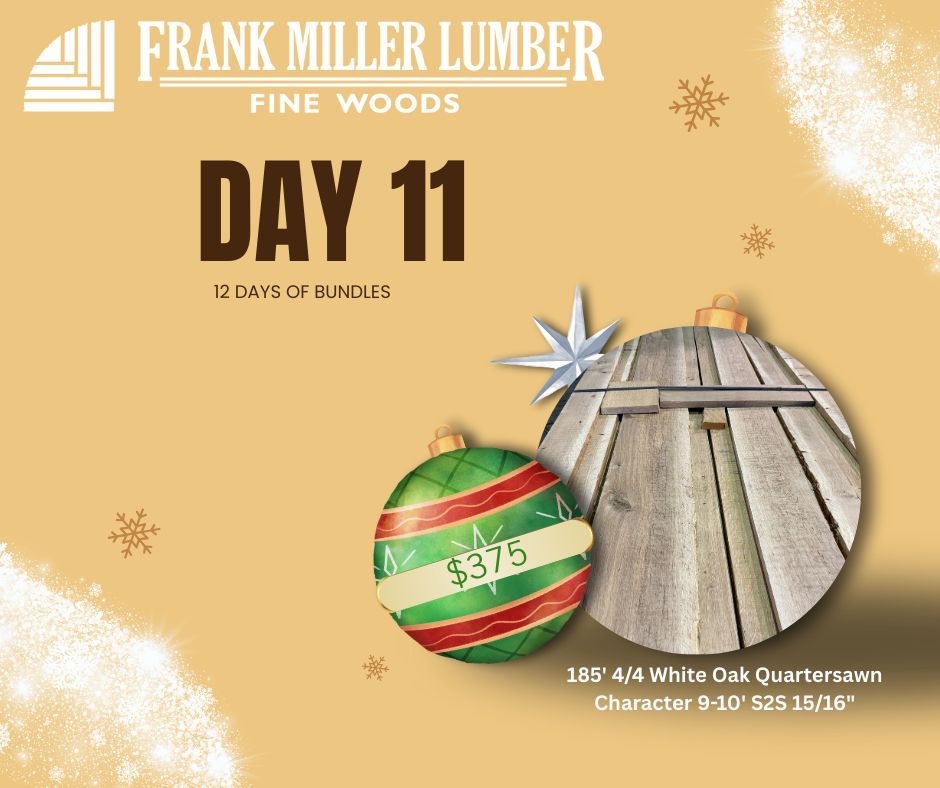 QuartersawnWood's tweet photo. 🌟 Day 11 - Surprise! A brand-new bundle just landed. Grab today's bundle while it lasts! 

#HolidayMagic #12DaysofBundles #Christmas https://t.co/55aXD67yX9