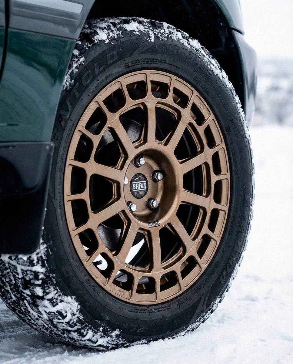 BRAIDwheels's tweet image. Driving into the holiday season with joy and gratitude ❄️🎄. Merry Christmas and happy 2026 from #BRAID! 🚗✨

#braidwheels #christmas2025 #customwheels #thewheeltailors