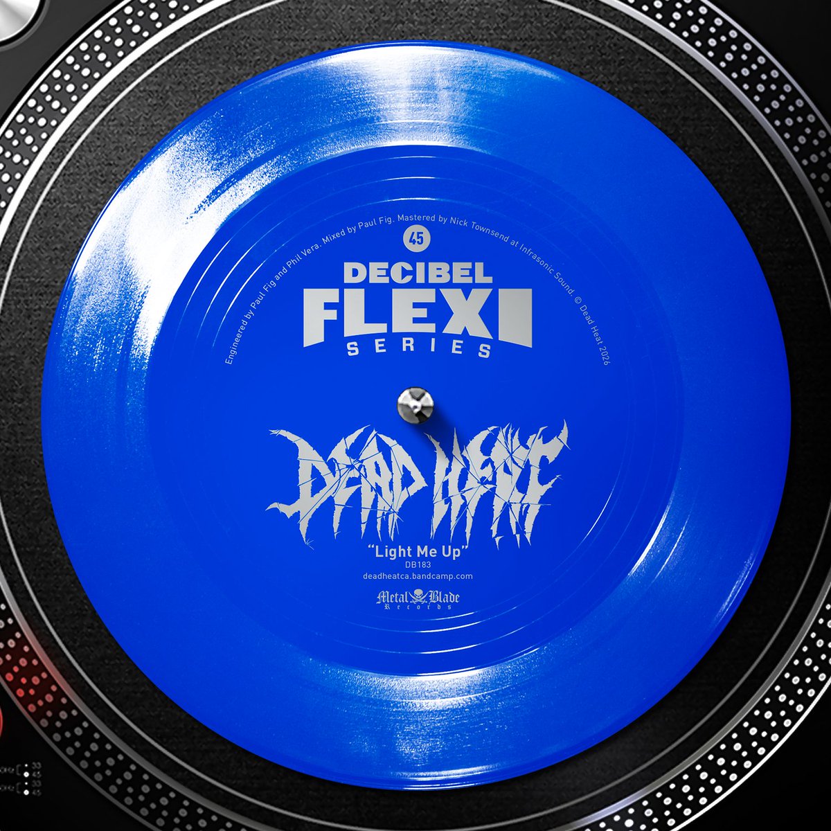 dbmagazine's tweet image. .@DeadHeat805 to release exclusive track, “Light Me Up,” via the Decibel Flexi Series! You’ve got until Wednesday December 31 to secure an active deluxe Decibel subscription to ensure that a copy. decibelmagazine.com/2025/12/23/dea…