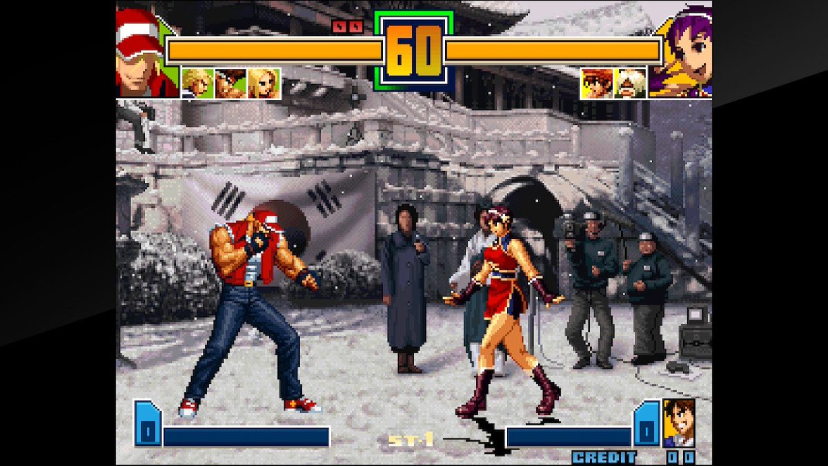 masato_furuya's tweet image. たぶん毎年続編が出ているから、マンネリ化を変えようとした時期なんだろうなぁと感じますね。 #KOF2001 #アケアカNEOGEO