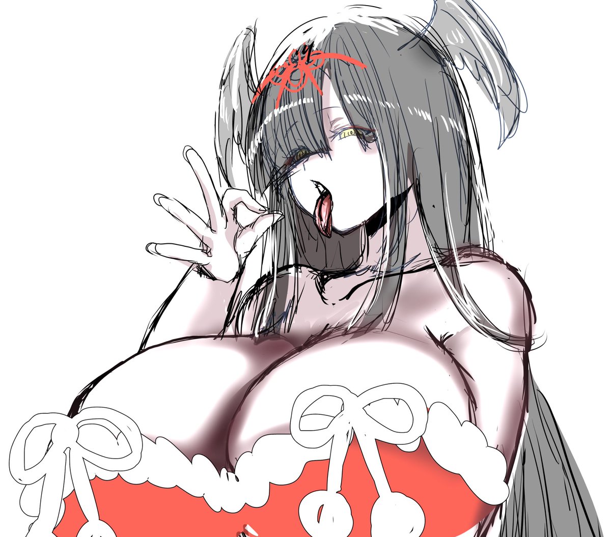 作業合間にらくがきするときは投げ縄塗りを使えとあれほど、、、 