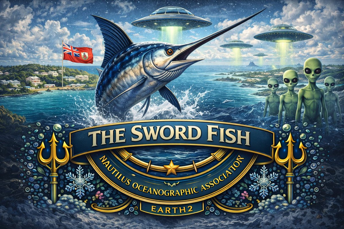 The waters are stirring.
The Sword Fish has surfaced in Bermuda 🇧🇲 — sharp lines, strange lights, and whispers of 👽 in the deep.

 Explorers are invited to visit, drop a campfire, and see what cuts through the current.

👉 e2.me/swordfish

 TileArt are meant to be found.