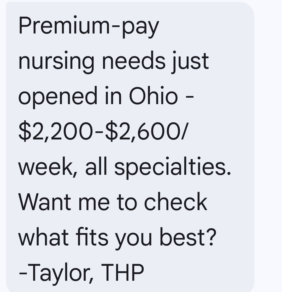 Does this adequately motivate you?
#RightNurseRN