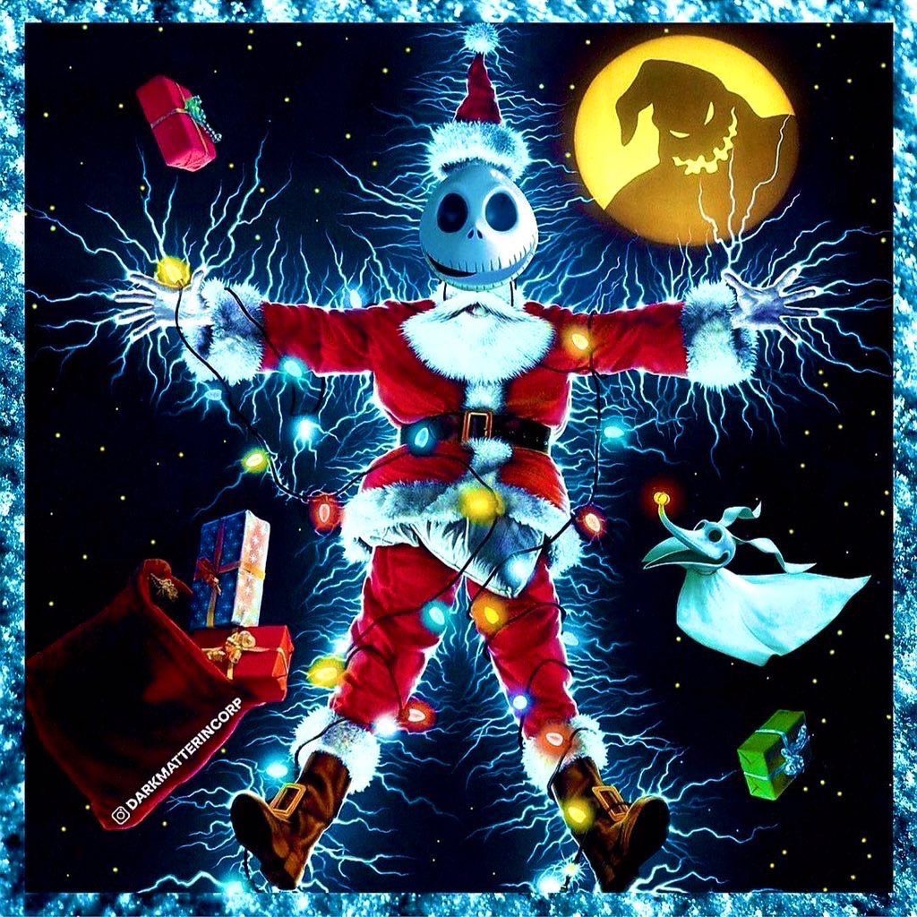 1carolinagirl's tweet image. ❄️🎅🏼The Nightmare Before Christmas Vacation 🎅🏼❄️
