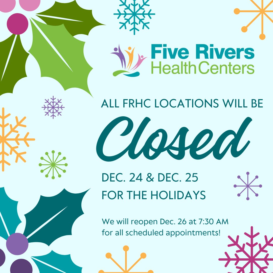 Five Rivers Health Centers tweet media