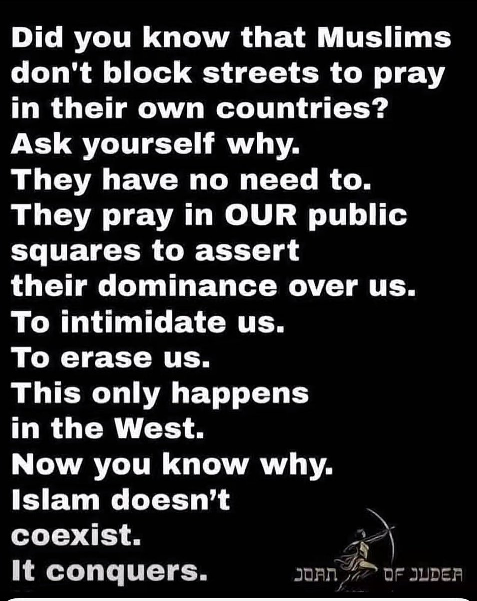 FarmGirlCarrie's tweet image. It’s true. 
Ban Isl@m in America!