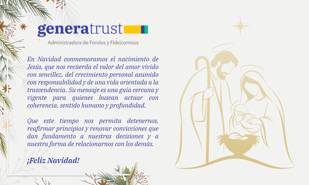 Esperamos que esta Navidad les permita reafirmar principios y vivir con la sencillez y profundidad que este tiempo nos inspira. 💫✨