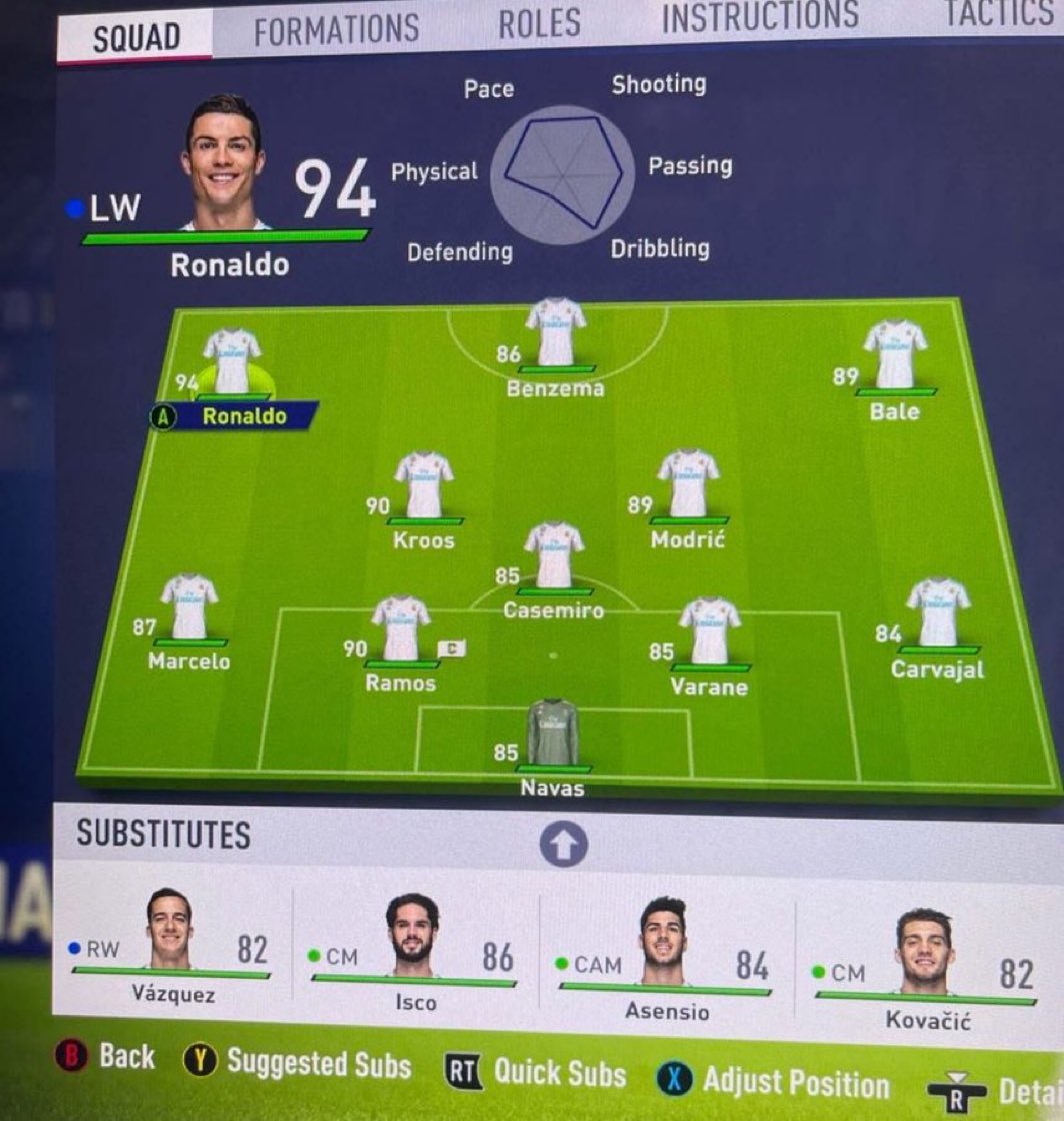 MarioHurtadoRM's tweet image. Eras un niño, llegabas del cole y a la tarde entrabas al fifa y veías esto, eras feliz.