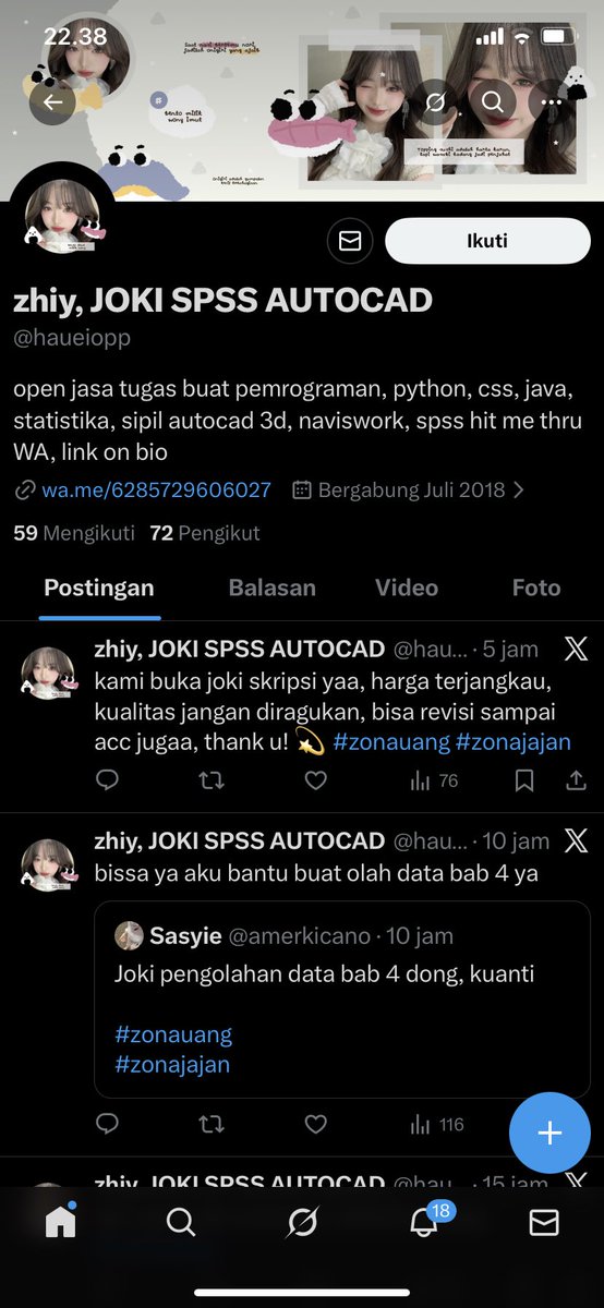 dinassaurs's tweet photo. HELP BANTU SEBAR PENIPU JOKI @haueiopp #zonauang https://t.co/MCsiyN0lKy