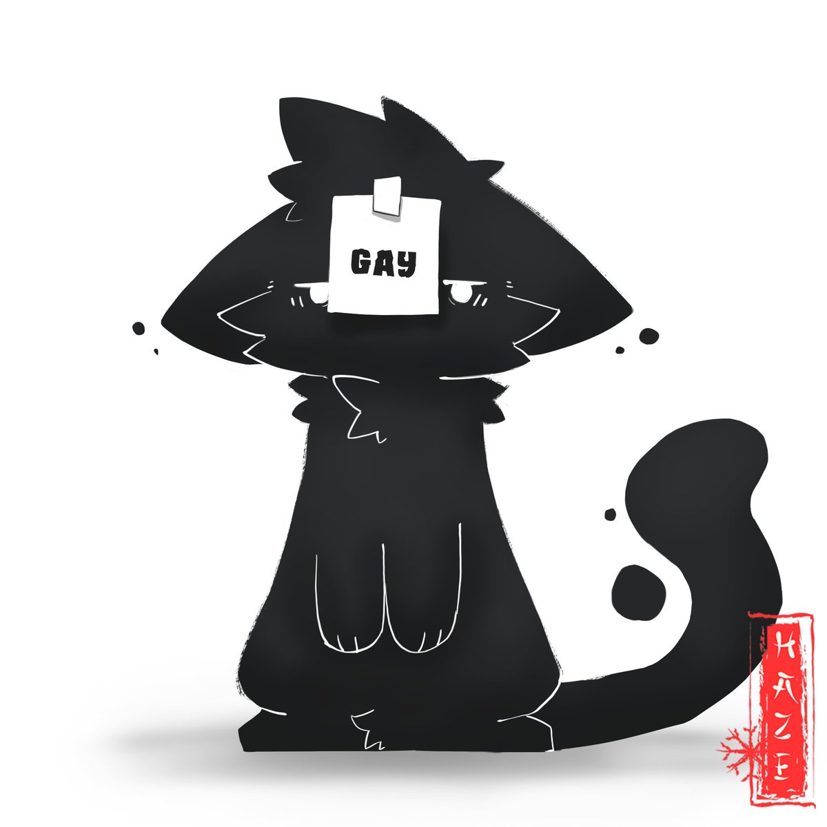 HazeV7's tweet image. Gay