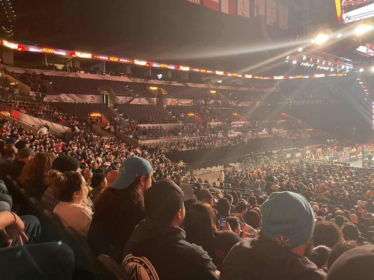 AEW Ticket Map Updates tweet media