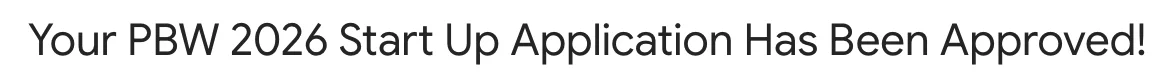 Money Pot got accepted for Paris Blockchain Week 2026.