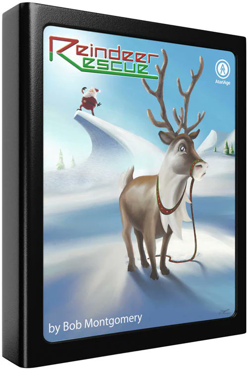 atari's tweet image. It's almost time to work and all of the reindeer are missing! Help Santa in Reindeer Rescue - a homebrew title from Bob Montgomery. 🎅

atariage.pulse.ly/ia5pixd1x5