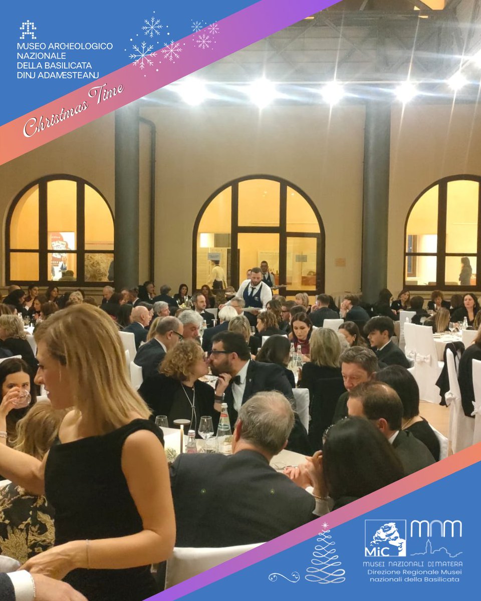 #CharityChristmas #MuseoArcheologicoPotenza
La “Charity Dinner for Children” è stata molto più di una cena: è stata una promessa di futuro. Insieme a Lions Club Potenza Duomo e Inner Wheel – Sezione di Potenza, abbiamo vissuto momenti carichi di emozione!

#ilveroNatale