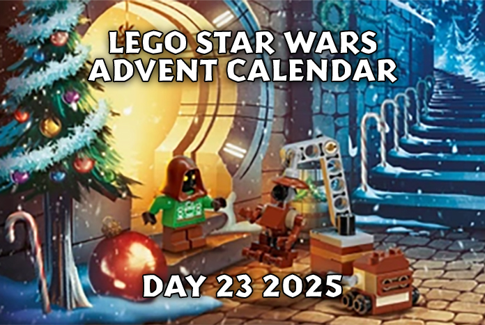 JediNewsNetwork's tweet image. LEGO Star Wars Advent Calendar 2025 - Day 23 - jedine.ws/ogm1 #StarWars @LEGO_Group #LEGOStarWars @StarWars #AdventCalendar #Day23