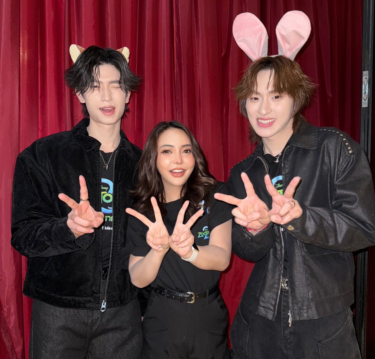 Blyth_Mini's tweet image. น้องก้องพี่โท น่ารักมากเลยลูก เสิร์ฟแฟนๆยัน 23:00 เอ็นดูมาก ใจฟูแทนทุกคนเลย #Zootopia2THxThomaskong