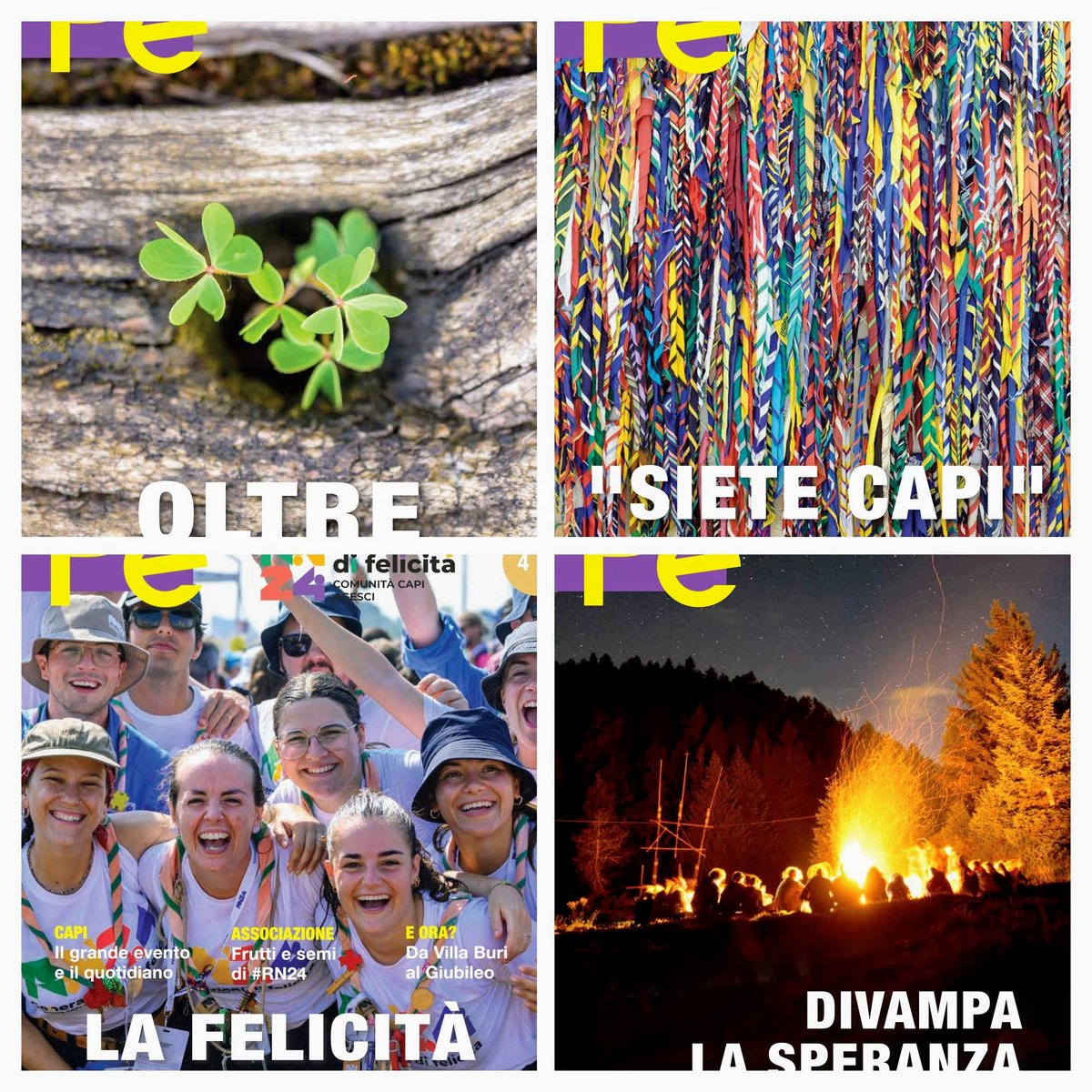 No, non è un indovinello nè un enigma. Sono solo i titoli degli ultimi due numeri di Scout Proposta Educativa sui quali ci siamo fatti una chiacchierata su WebRadioScout con la redattrice capo Valeria Leone. ATTENZIONE! è in arrivo sogni e progetti👉 bit.ly/4j7GAGN