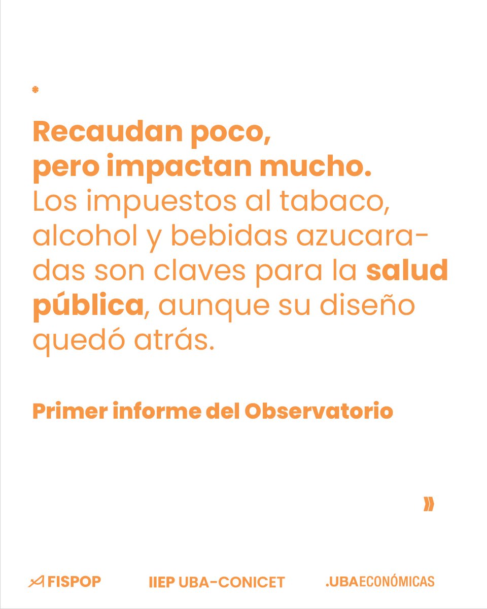 iiep_oficial's tweet image. 🔔NUEVA PUBLICACIÓN🔔

📘La recaudación federal desde la visión sistémica y el subsistema de impuestos saludables - Informe del Observatorio de Políticas de Ingresos Públicos #OPIP del @afispop

✍️#PedroVelasco, @lulitobes y #MatíasFernándezPiana

🔗economicas.uba.ar/iiep/la-recaud…