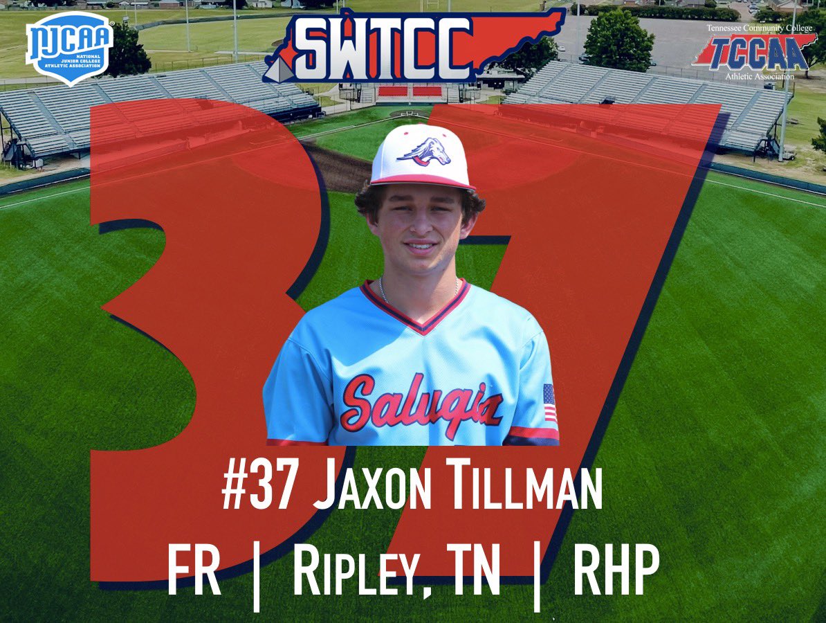 3️⃣7️⃣ days until the season opener!

Today’s player profile:

#37 | Jaxon Tillman | RHP
FR | Ripley, TN  

#SaluqiPride