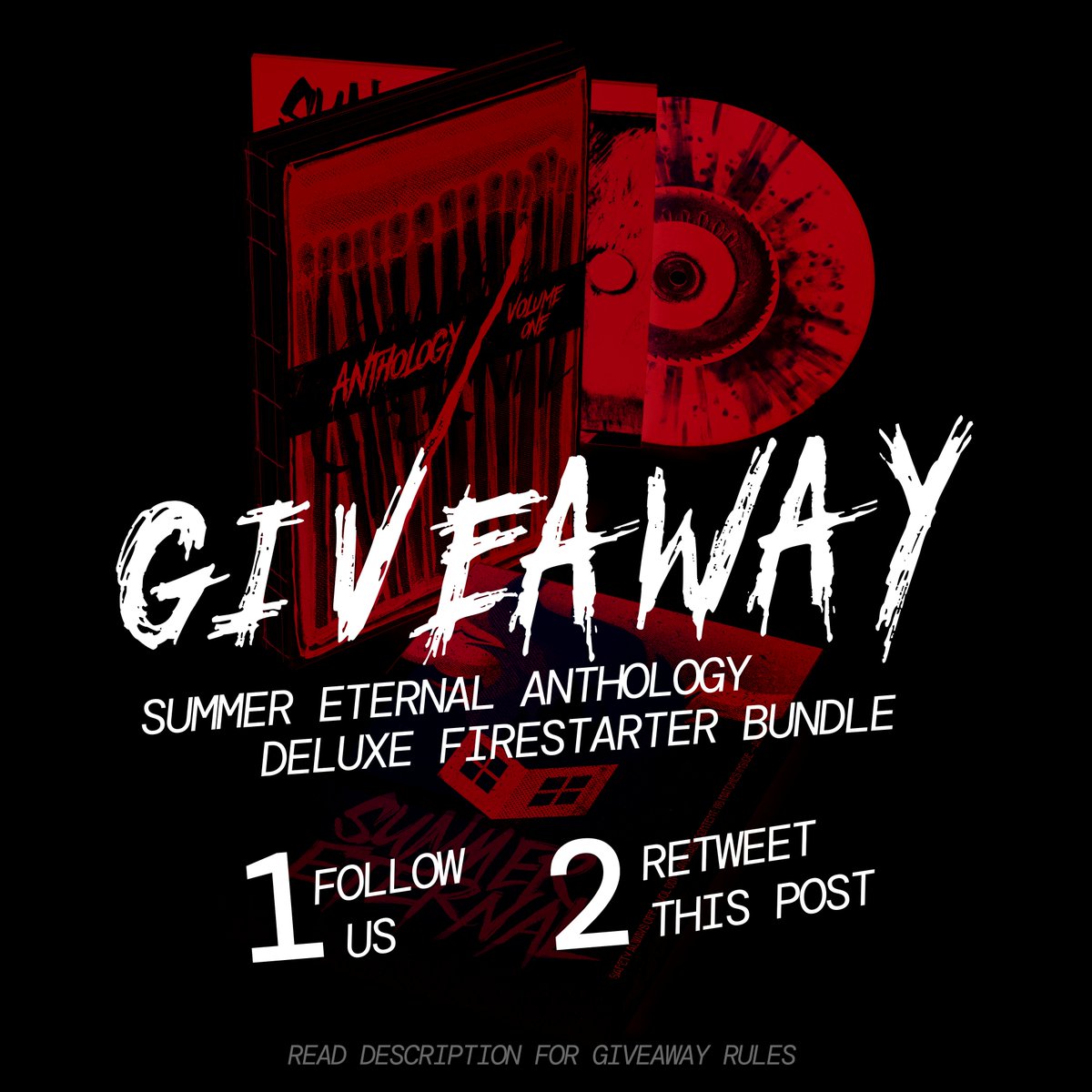 As promised in our newsletter, we're organizing a giveaway of the Summer Eternal Anthology Deluxe Firestarter Bundle!

To enter:
1. Follow us
2. Retweet this post

Winner receives one free pre-order for the Anthology Deluxe Bundle.
