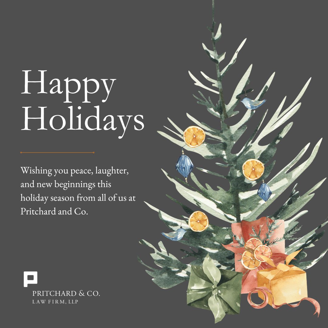 As the year ends, we’re grateful for the clients and community who make our work meaningful.

Wishing you peace, laughter, and rest this holiday season.
Closed Dec 23 at 4:30 p.m., reopening Jan 2 at 8:30 a.m.

#MedicineHatLaw #HappyHolidays #ThankYou #MedHat #MedicineHat