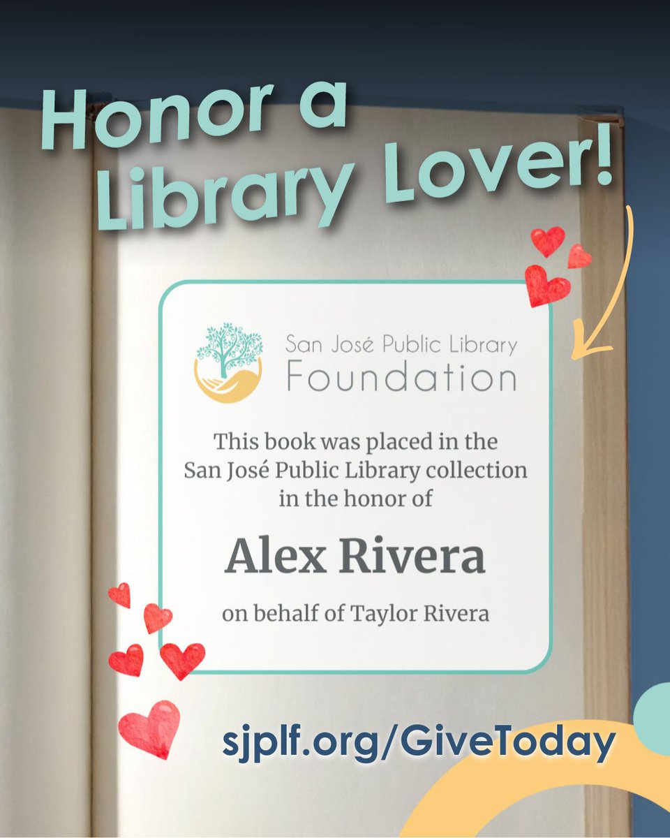 San José Public Library Foundation tweet media