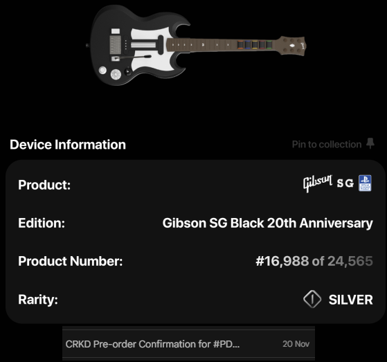 Conargle's tweet photo. @crkdgg bruh did i really get a number this high even though i purchased literally as soon as pre-order was available? 🤣 https://t.co/HiqqceWSWf