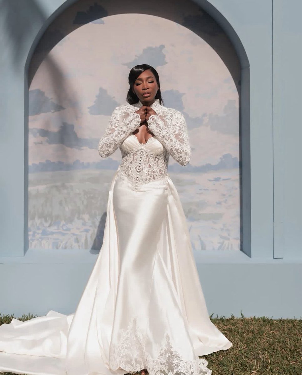 VenusGauff's tweet image. VENUS GOT MARRIED 😭😭🤍🥹