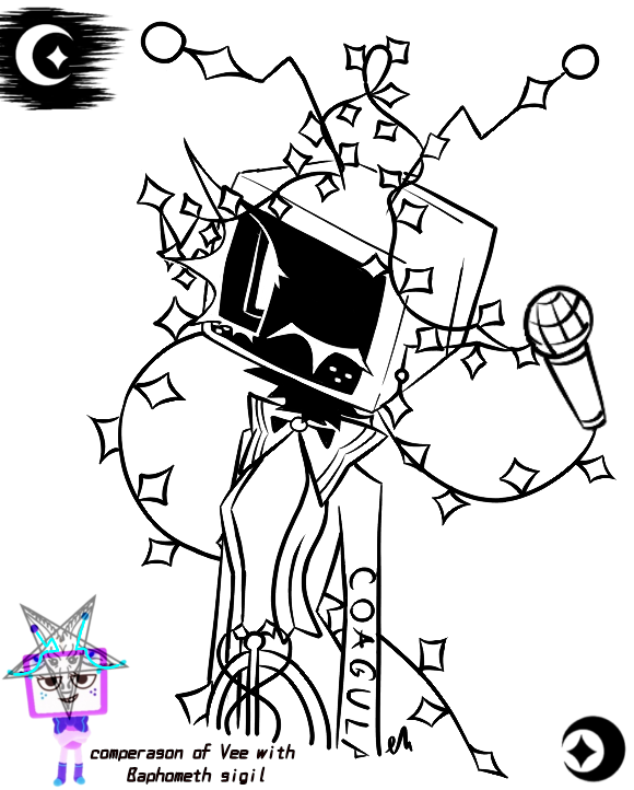 th3_d1sm4l_g4p_'s tweet image. ``꒰ btw I might be weird af but Vee "Holiday special" skin reminds me of Baphometh (u won't see my vision) ꒱``