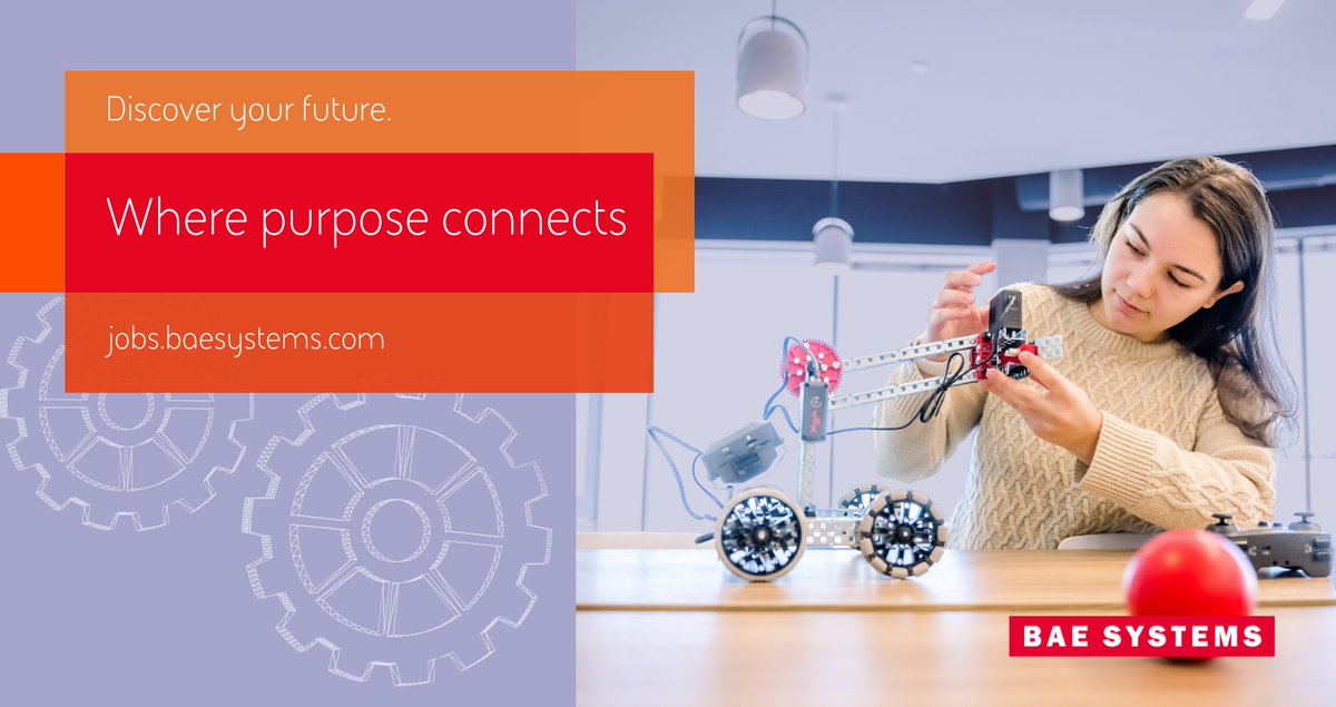 Kickstart your career at BAE Systems and join a team shaping the future of innovation. 🌟

Explore opportunities tailored for students, graduates, and early career professionals. Build the future with us—your potential starts here. ⬇️
baes.co/1pjc50XNkuF

#NowHiring
