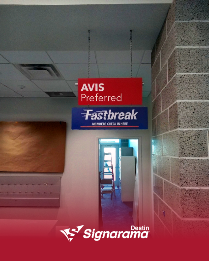 SignaramaDestin's tweet image. We guided Avis from design to a flawless installation! 🚗✨ New signs that are clear, professional, and built to last. #SignaramaDestin #SignInstall #CommercialSigns #Avis #BrandVisibility #BusinessGoals
